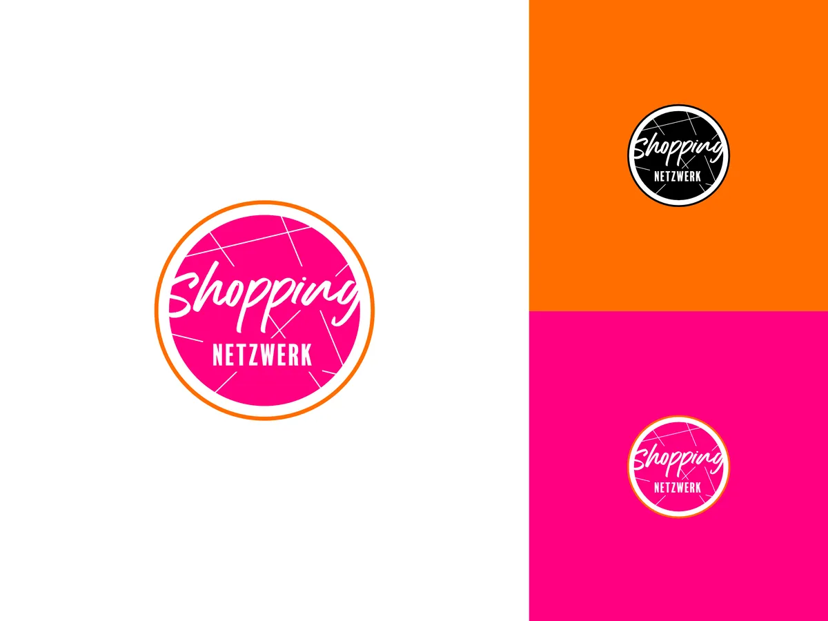 Logo von ShoppingNetzwerk mit Farbvarianten